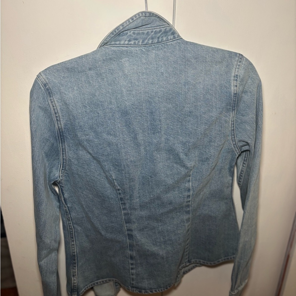 Aritzia denim forum shirt jacket